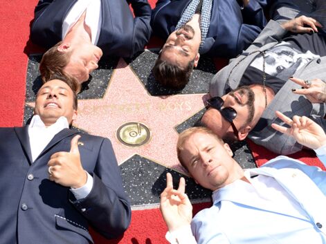 Les Backstreet Boys inaugurent leur étoile à Hollywood