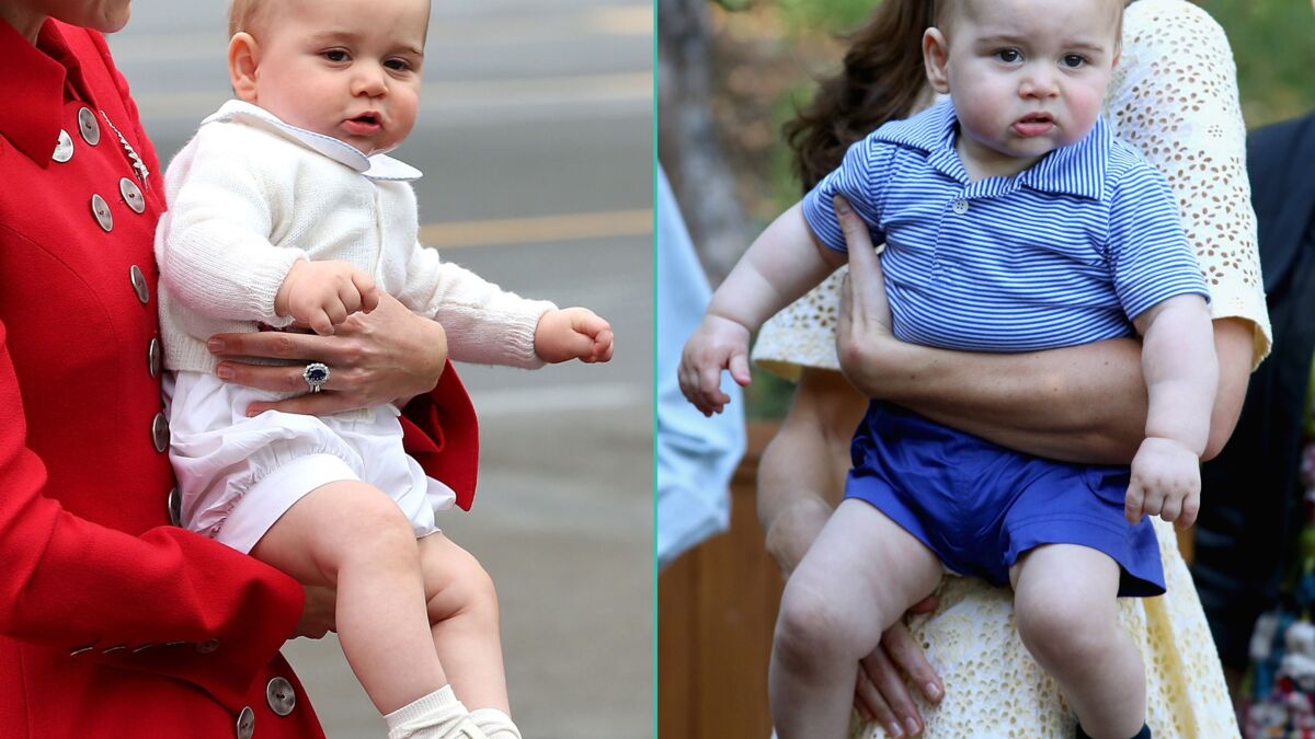 Kate Middleton S Inquiete Le Prince George A Trop Grossi Voici