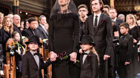 Photos Obseques De Rene Angelil Les Adieux Poignants De Celine Dion Et Ses Enfants Voici