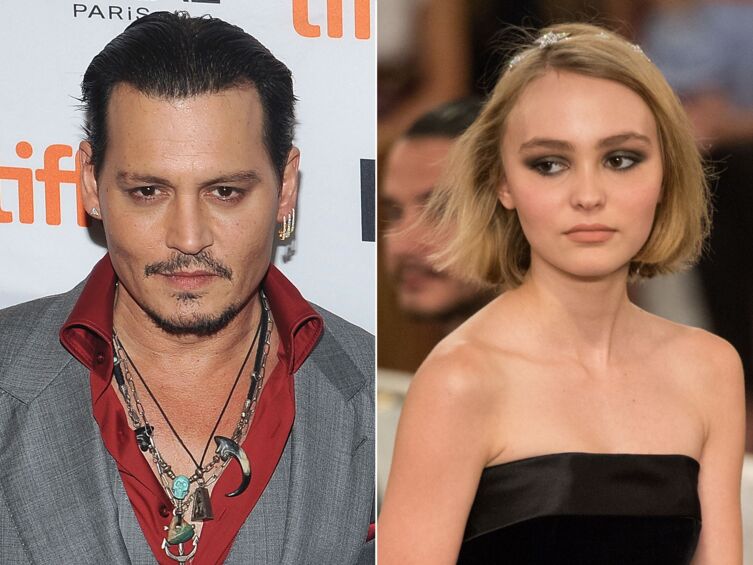 Johnny Depp effrayé de voir sa fille Lily-Rose grandir aussi vite - Voici