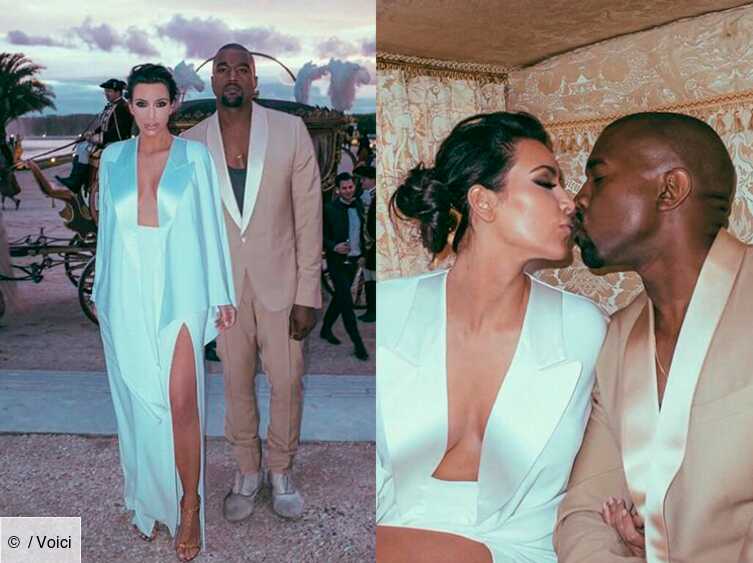 Des Photos Inédites Du Mariage De Kanye West Et Kim Kardashian Voici