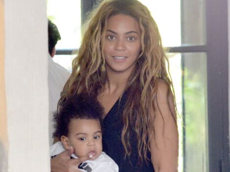 Beyoncé et Jay-Z avec leur fille Blue Ivy à Paris