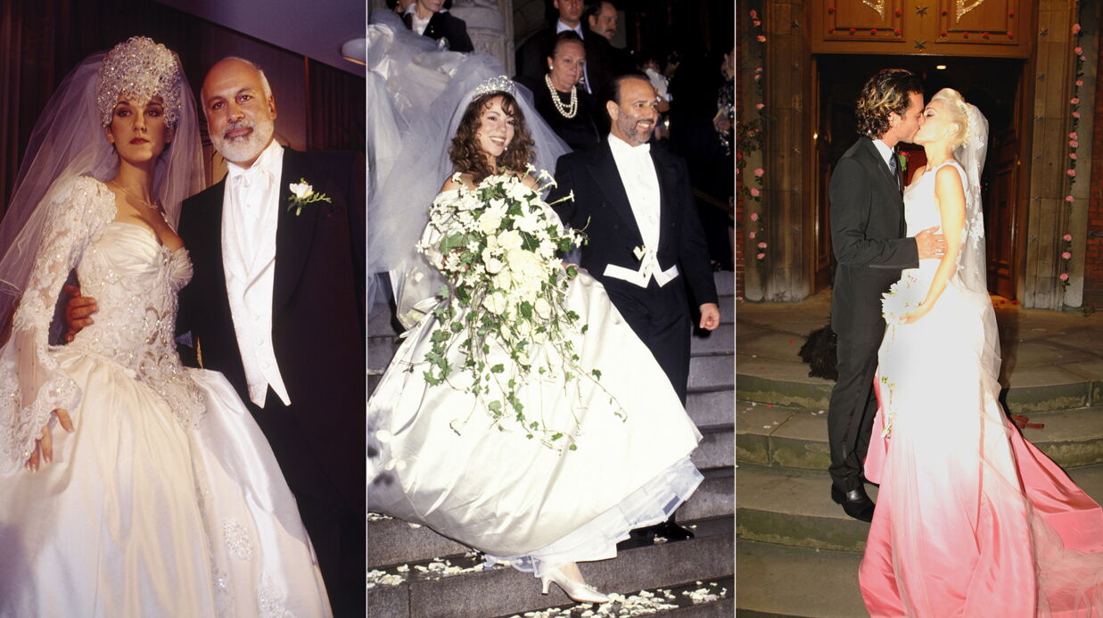 PHOTOS 20 robes de mariées de stars délicieusement kitsch Voici