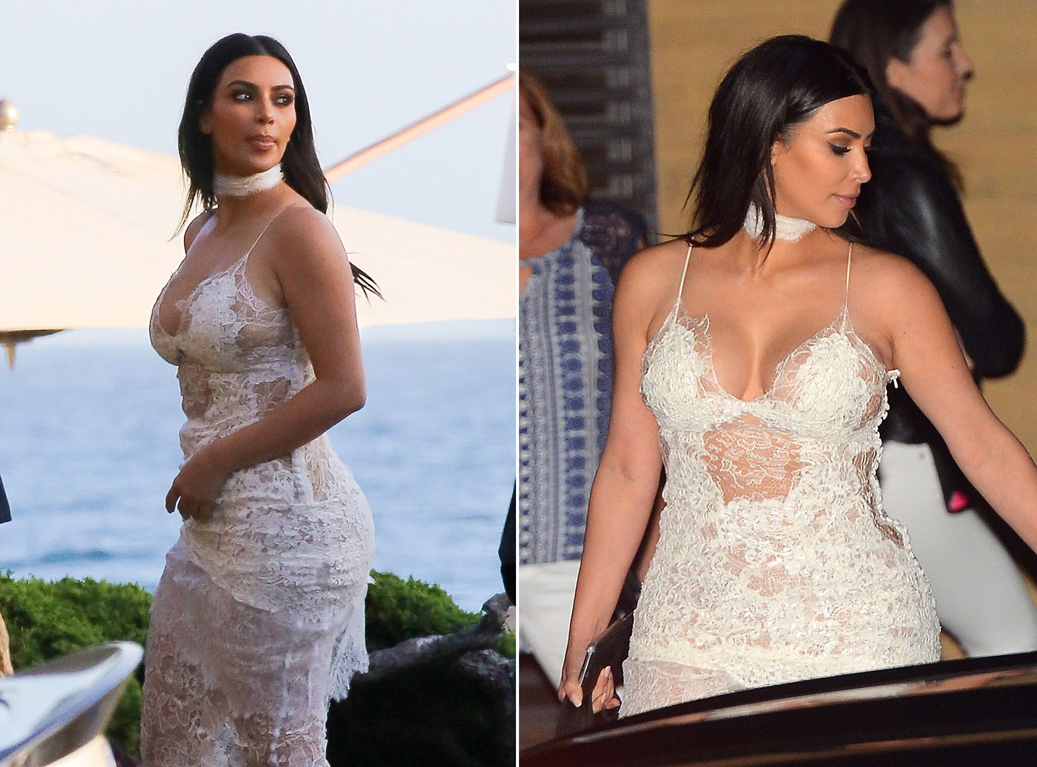 Photos La Robe Indecente De Kim Kardashian Pour L Anniversaire De Scott Disick Voici