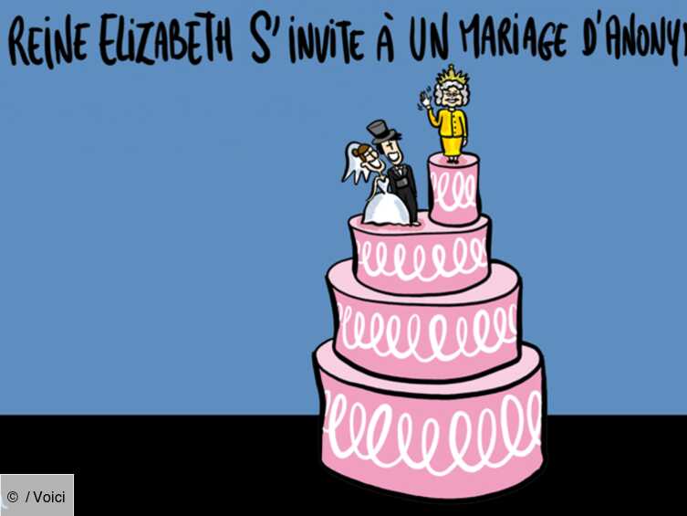 Louison A Croque La Reine Elizabeth A Fait Sensation Au Mariage De Parfaits Inconnus Voici