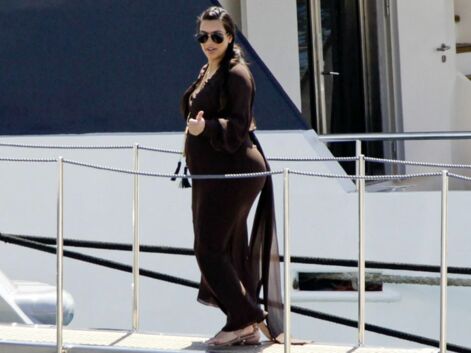 Kim Kardashian en vacances à Mykonos