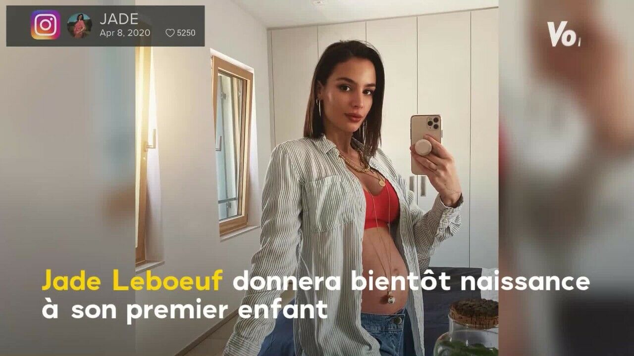 Photo Jade Leboeuf Enceinte Ce Surnom Peu Flatteur Que Lui Donne Son Mari Voici