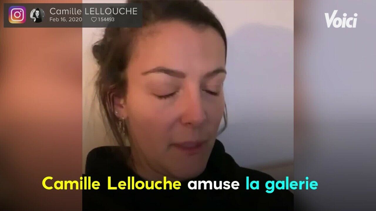 Camille Lellouche Apres Sa Chanson Sur Le Coronavirus Elle Lance Un Nouveau Challenge Hilarant Voici