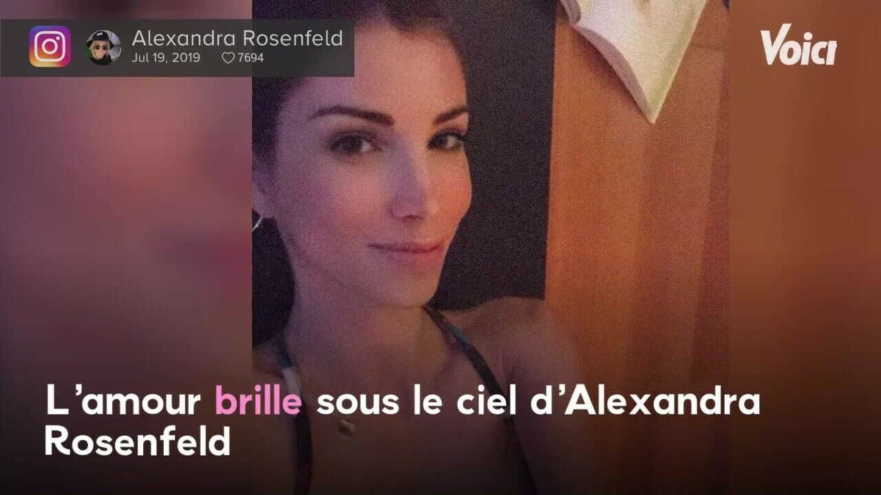 Alexandra Rosenfeld Enceinte Et Amoureuse Son Tendre Cliche Dans Les Bras D Hugo Clement Voici