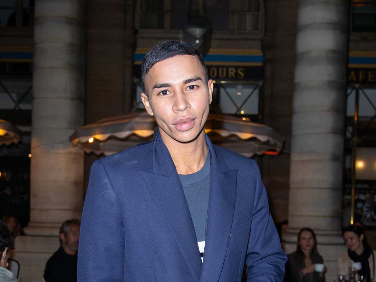 PHOTO Olivier Rousteing partage un cliché de son enfance, Kim Kardashian réagit