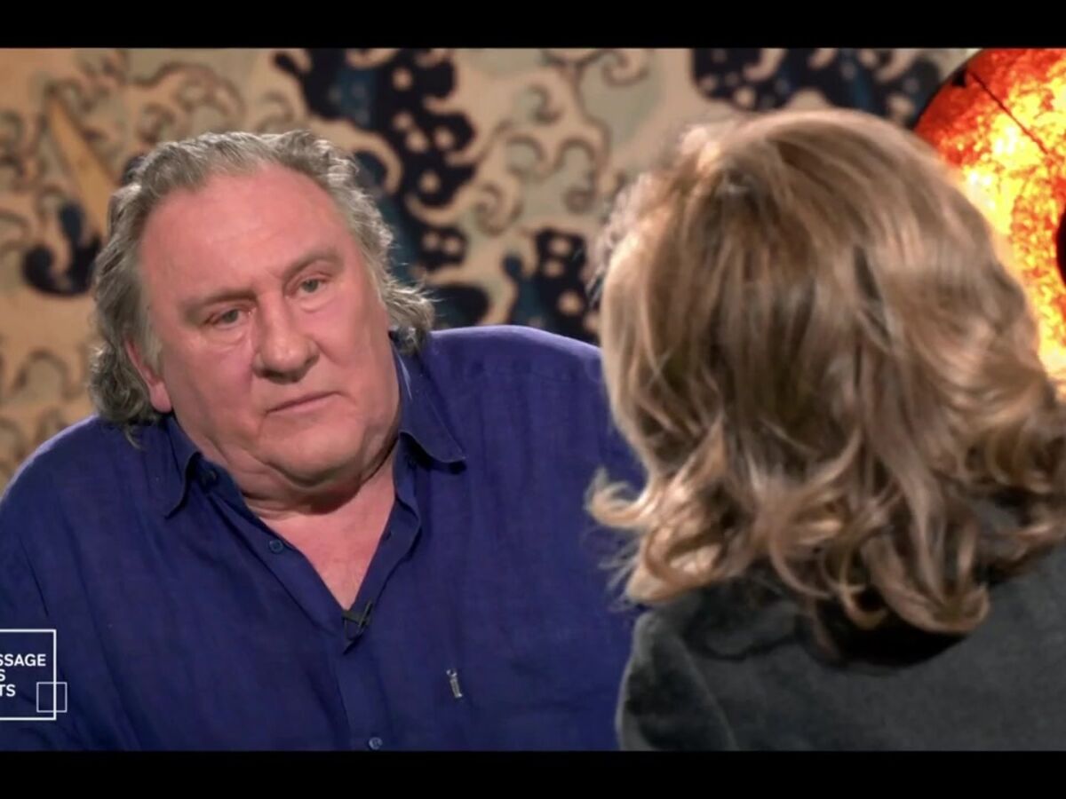 VIDEO Gérard Depardieu : interrogé sur ses « copains dictateurs », il s'emporte contre Claire Chazal