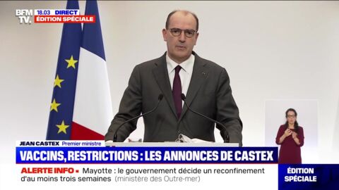 VIDEO Allocution de Jean Castex : cette petite erreur qui ...