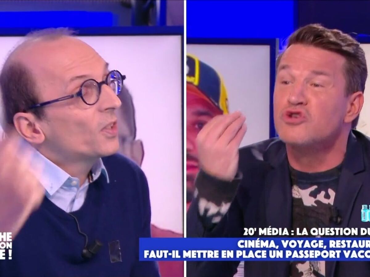 VIDEO TPMP : Benjamin Castaldi perd son sang-froid face à un avocat contre le passeport immunitaire