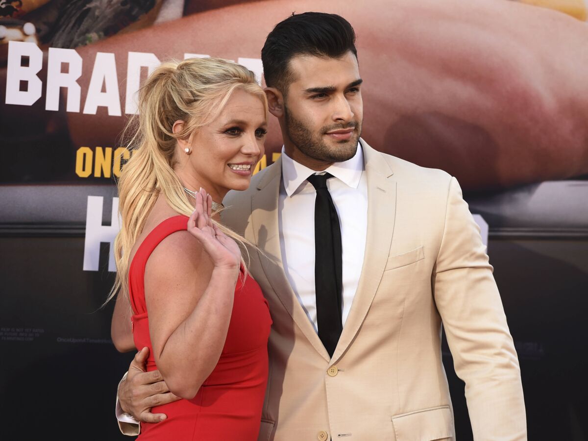 PHOTO Britney Spears : la drôle de déclaration de son chéri Sam Asghari pour la Saint-Valentin