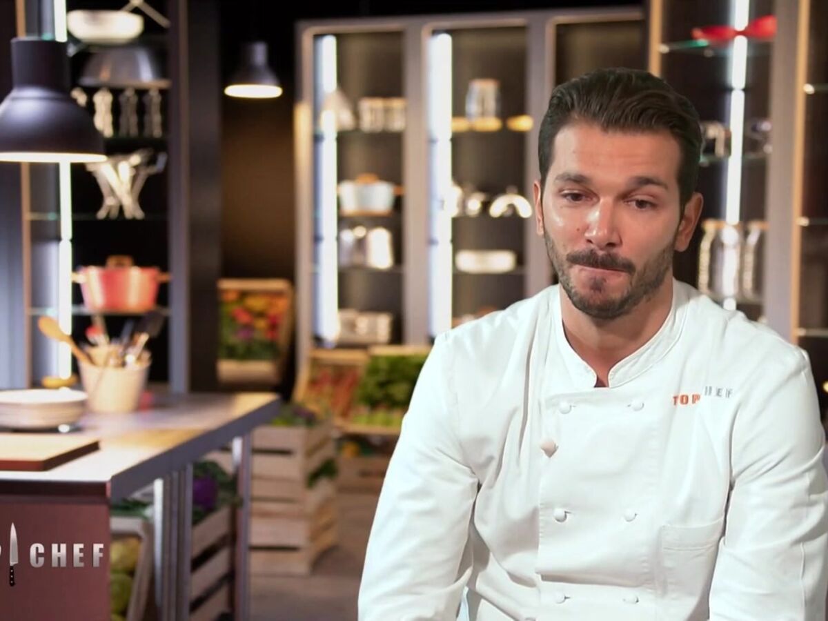 VIDEO Top Chef : un candidat ému aux larmes en pensant à son grand-père