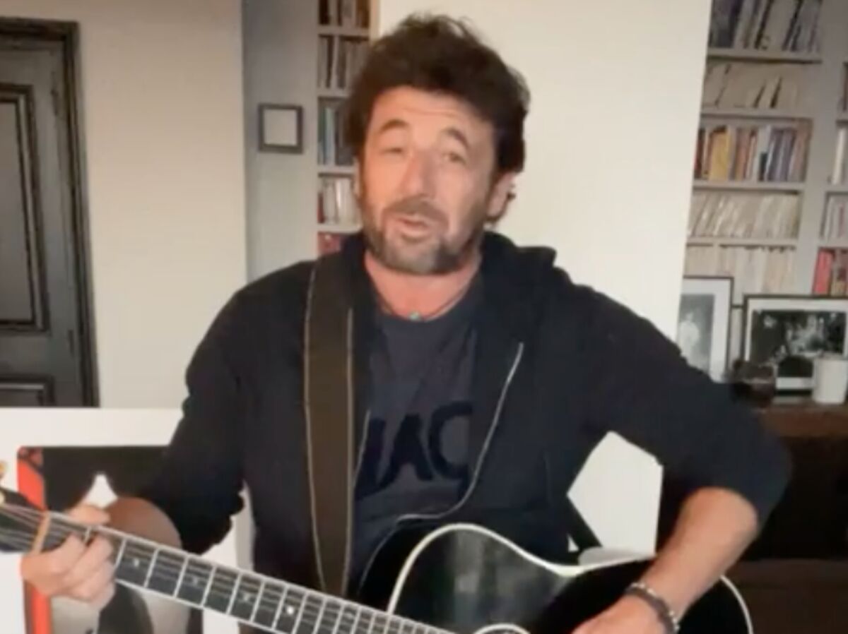 Patrick Bruel en live sur Facebook : un coach de The Voice fait une apparition surprise