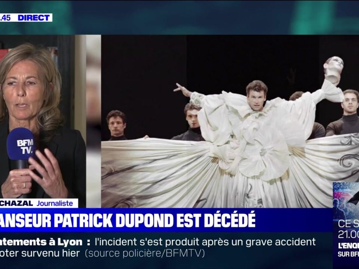 VIDEO Patrick Dupond : Claire Chazal rend hommage au danseur qui « aimait brûler la vie par tous les bouts »