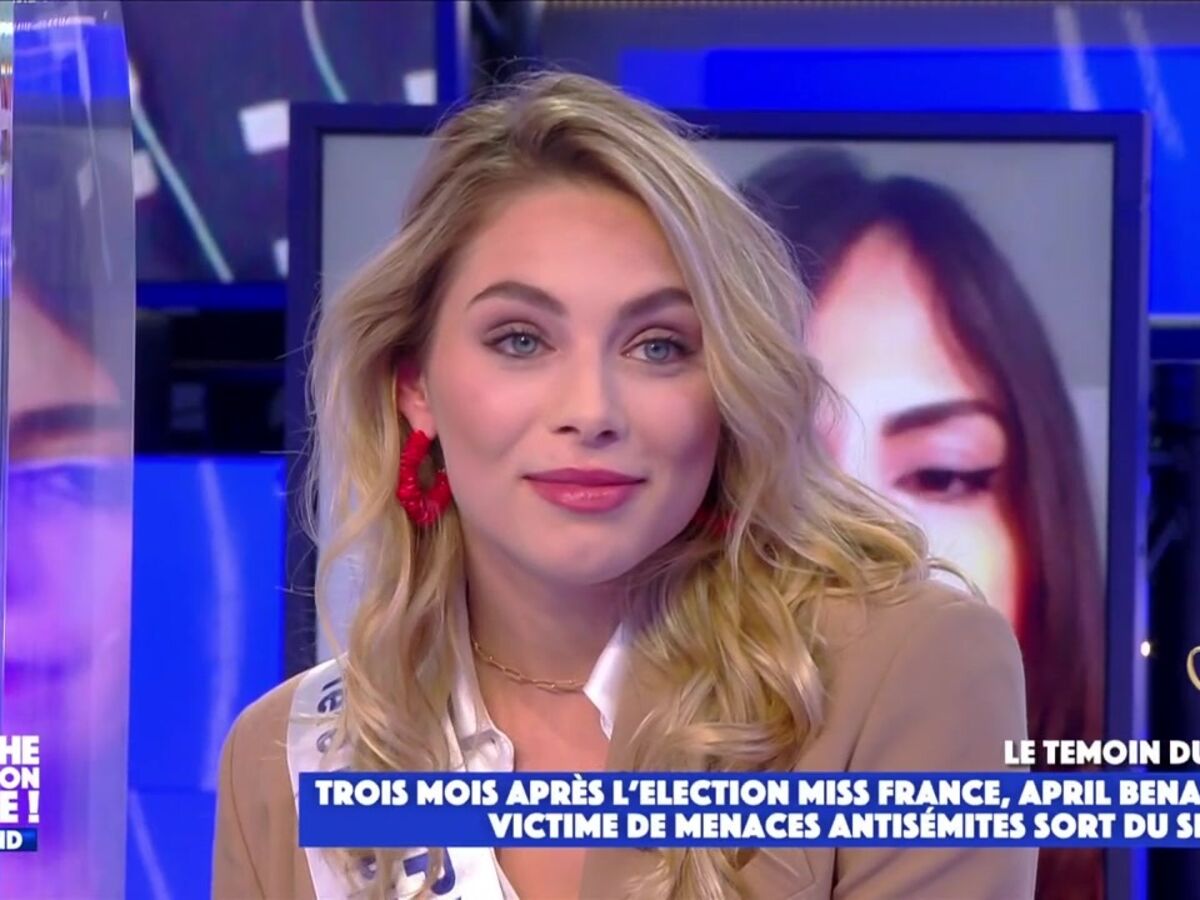 VIDEO On ne le saura jamais : ce qu'April Benayoum pense de sa défaite face à Amandine Petit au titre de Miss France 2021