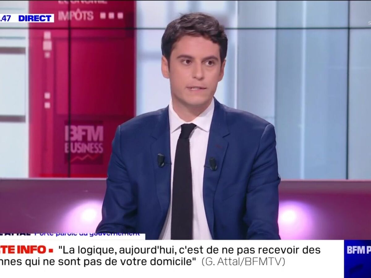 VIDEO Covid-19 : Gabriel Attal interrogé sur « un cluster au gouvernement », il répond