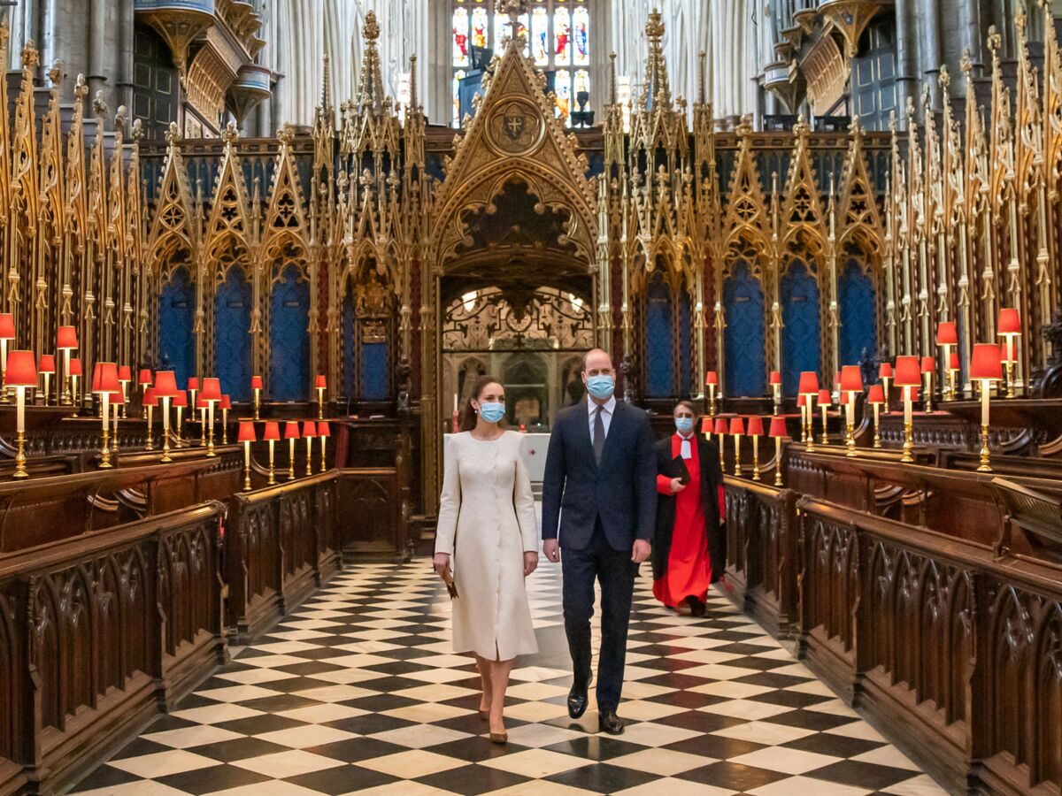 Kate Middleton et le prince William en visite à Westminster pour une triste occasion