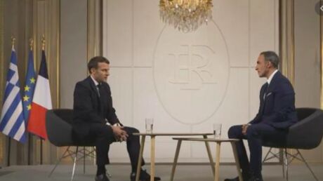 Emmanuel Macron interviewé par Nikos Aliagas : son mea ...