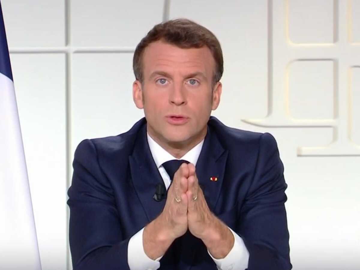 VIDEO Allocution d'Emmanuel Macron : son énorme bourde sur les personnes atteintes de la Covid-19