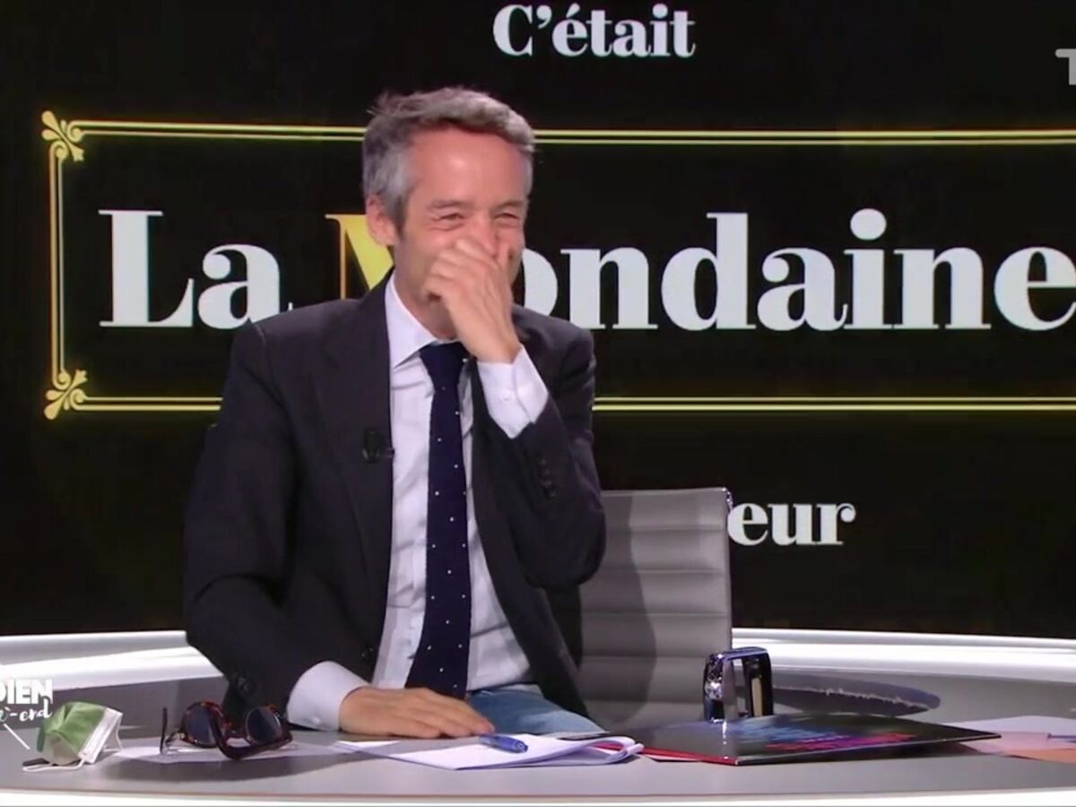 Quotidien : énorme fou rire en plateau après une séquence surréaliste, les internautes hilares