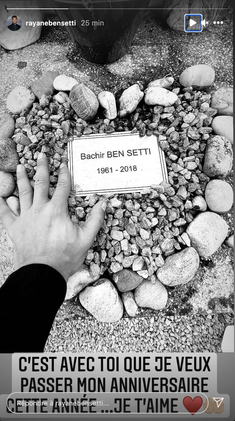 Rayane Bensetti Triste Pour Son Anniversaire Il Partage Un Message Poignant Pour Son Pere Decede Voici