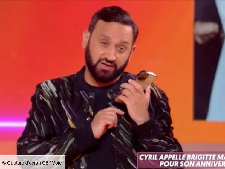 Video Cyril Hanouna Appelle Brigitte Macron En Direct Pour Lui Souhaiter Un Bon Anniversaire Voici