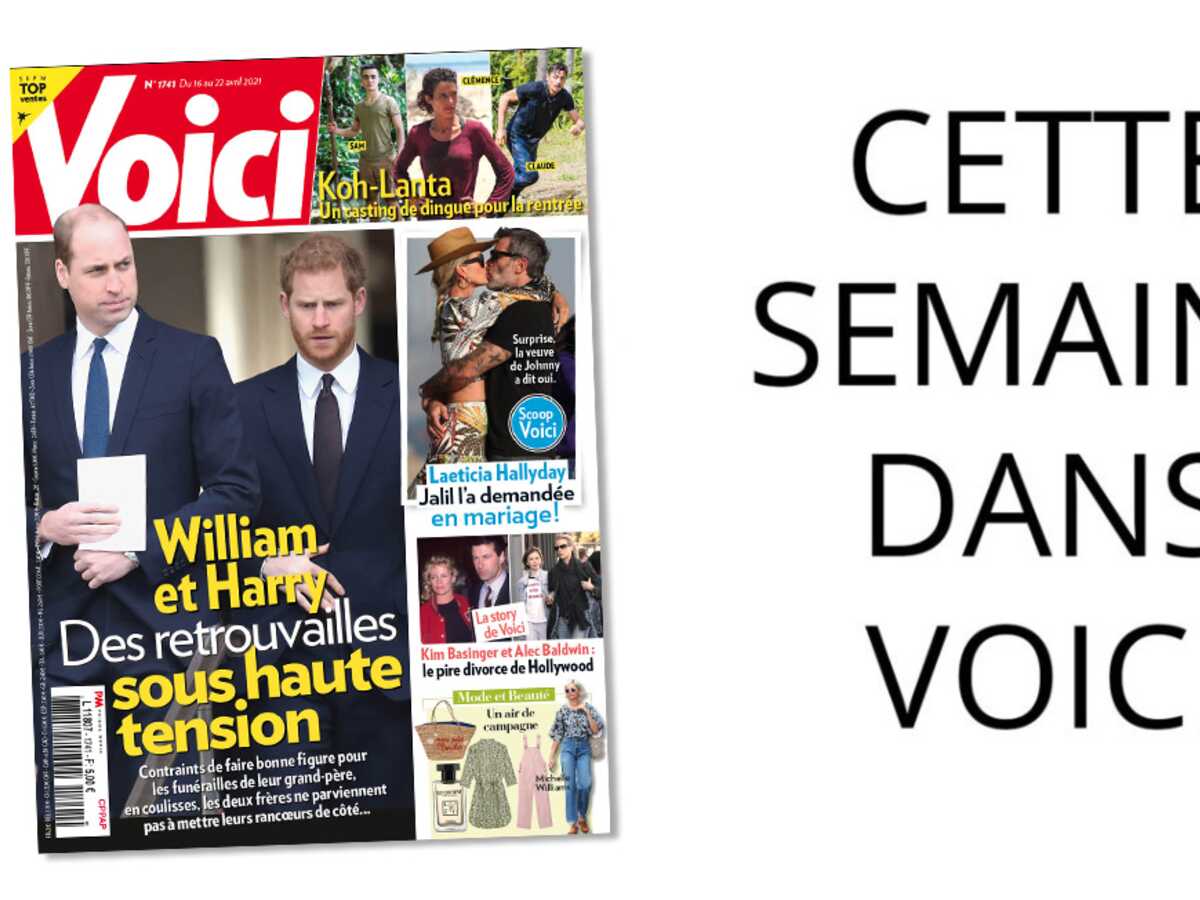 Cette semaine dans Voici : c’est tendu entre les princes William et Harry