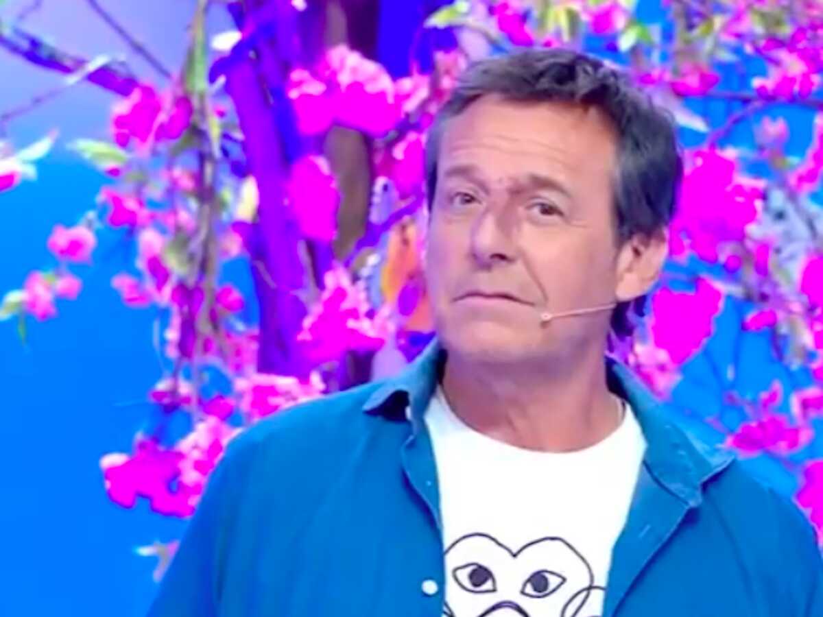 PHOTO Jean-Luc Reichmann ému par Zette, la voix off des 12 Coups de midi, qui a poussé la chansonnette