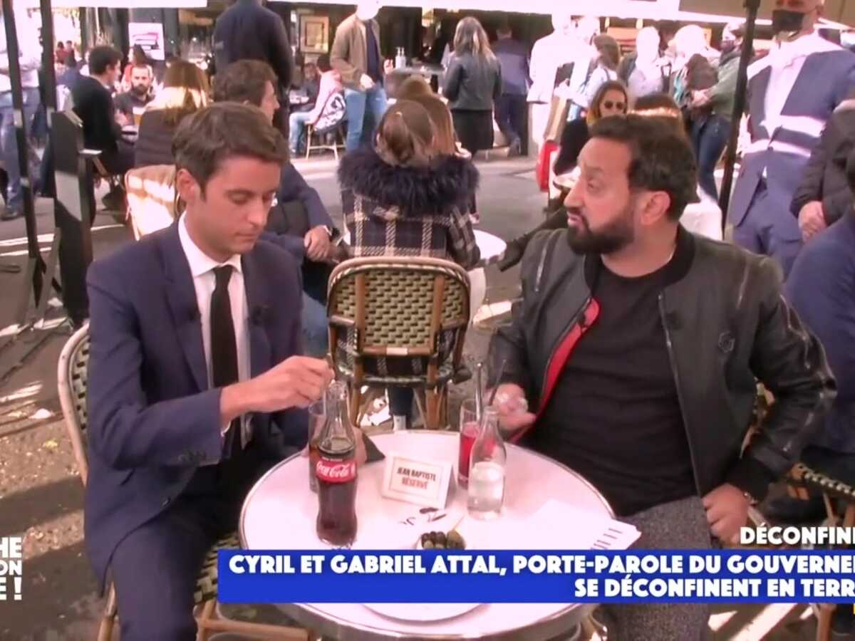 VIDEO Cyril Hanouna en terrasse avec Gabriel Attal : cette confidence inattendue du porte-parole du gouvernement