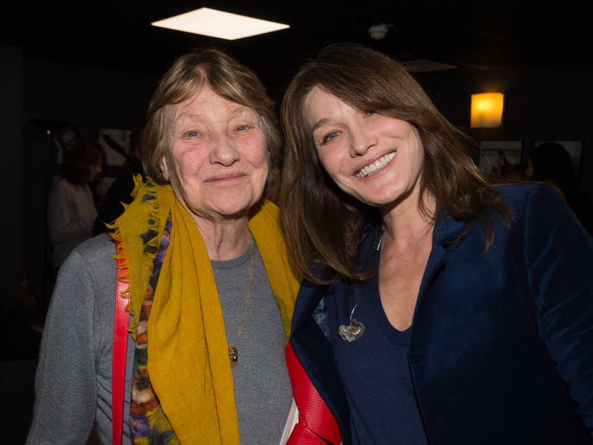 PHOTO Carla Bruni : sa mère Marisa, 91 ans, rayonnante pour annoncer son nouveau projet