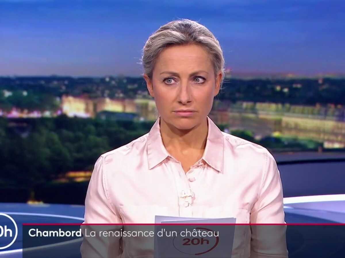 VIDEO Anne-Sophie Lapix déstabilisée par un problème technique pendant le JT de France 2