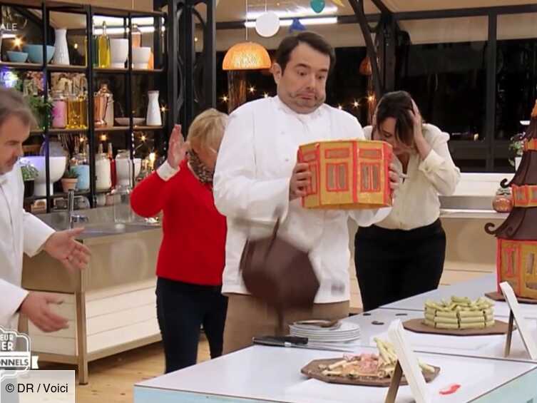 Video Le Meilleur Patissier Jean Francois Piege Detruit Une Patisserie Par Accident Voici
