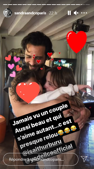 Photo Isabelle Ithurburu Et Maxim Nucci Ce Rare Cliche Avec Leur Fille Qui Emeut Leurs Amis Voici