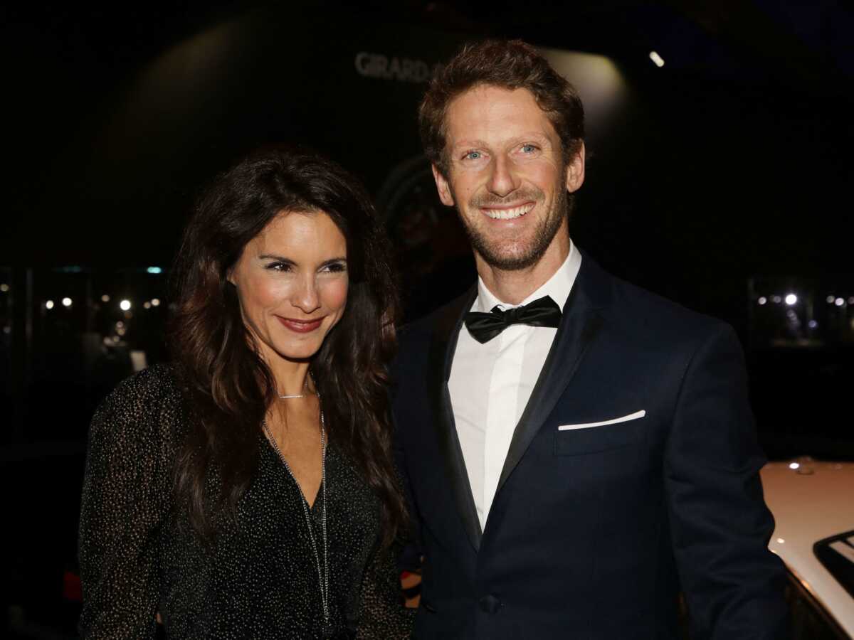 PHOTO Romain Grosjean et Marion Jollès : un match France-Suisse sous haute tension !