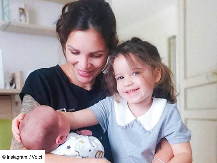 Photo Julia Paredes Mamans Et Celebres Devoile Pour La Premiere Fois Le Visage De Son Fils Voici
