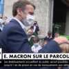 VIDEO Emmanuel Macron très touché par le cadeau d’un enfant rencontré sur le Tour de France - Voici