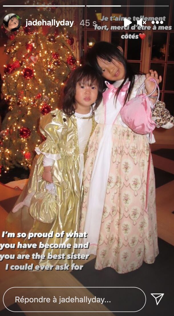 Joy et Jade enfant