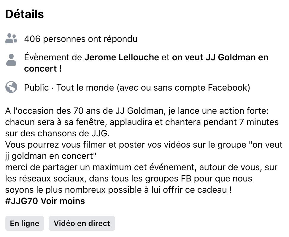 Jean Jacques Goldman A 70 Ans Le Projet Fou Des Fans Du Chanteur Pour Son Anniversaire Voici