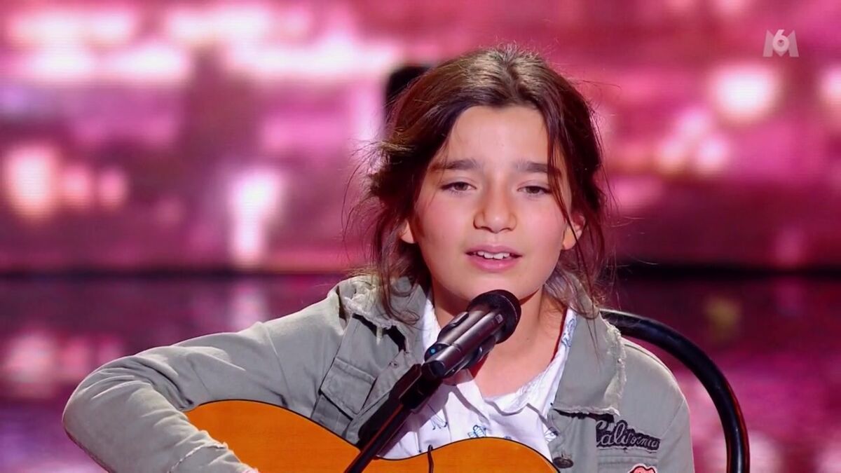 video la france a un incroyable talent une fillette de onze ans reprend une chanson de johnny hallyday les internautes subjugues voici