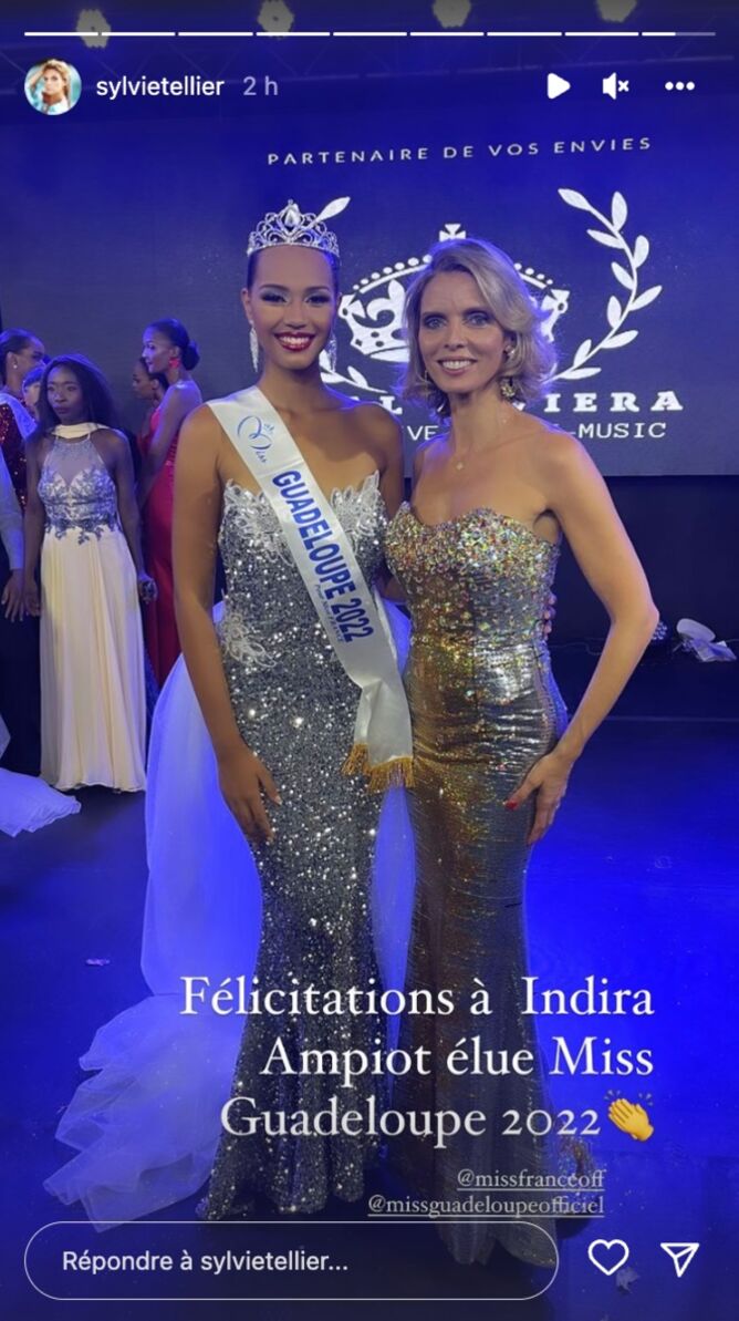 Miss France Qui Est Indira Ampiot Miss Guadeloupe Voici