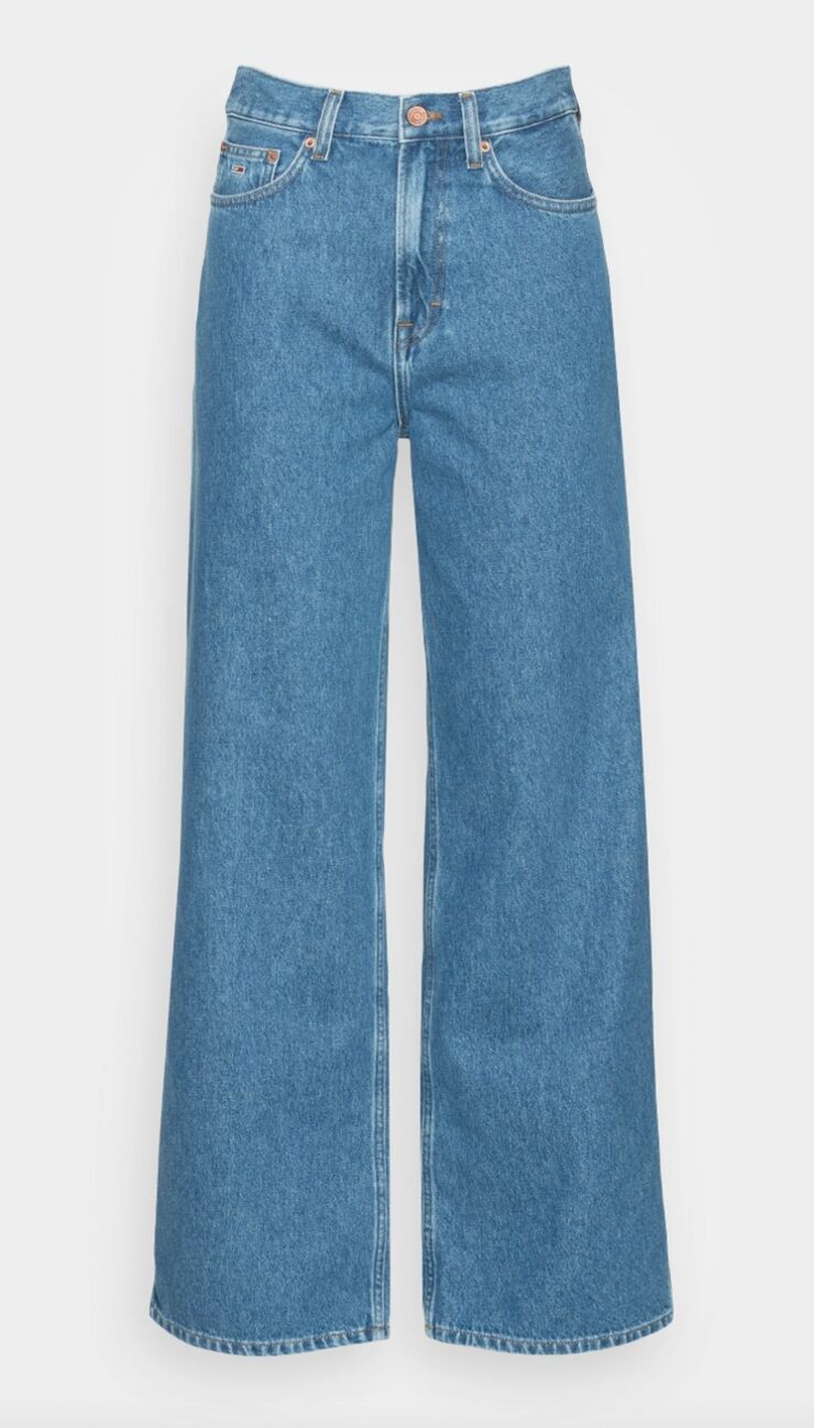 Jean évasé taille haute Tommy Jeans, 47,95 euros chez Zalando