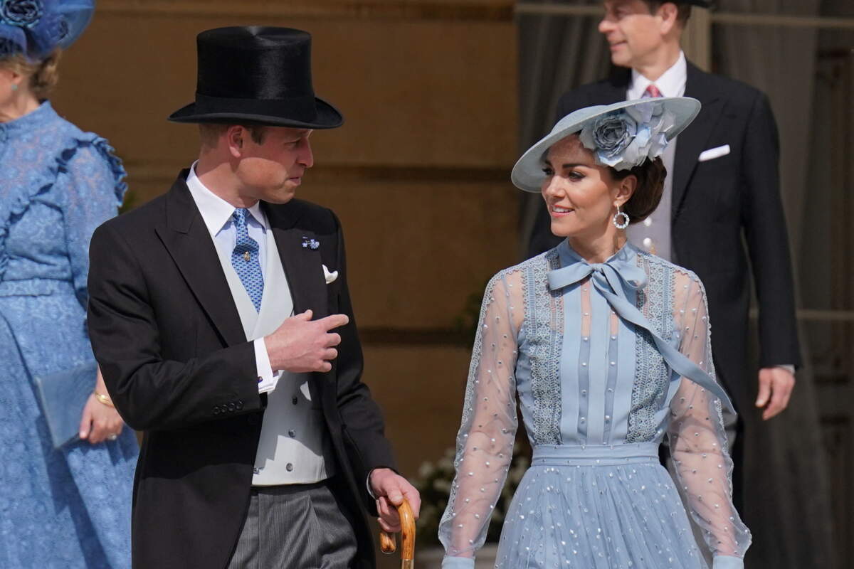 Kate Middleton et le prince William brillent à la Garden Party du(01)