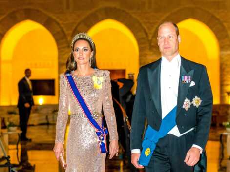 Kate et William, le roi Juan Carlos... de nombreuses têtes couronnées au mariage du prince Hussein bin Abdullah II et Rajwa Al-Saif