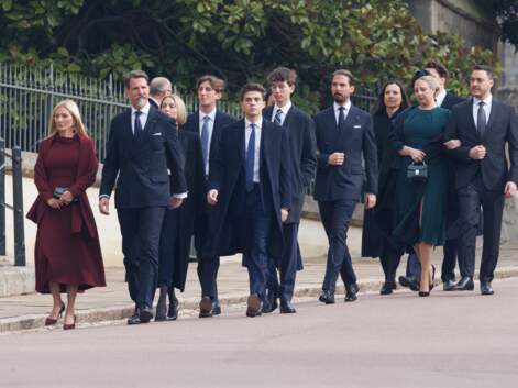 La reine Camilla, Letizia d'Espagne... Les têtes couronnées à Windsor pour la messe funéraire en hommage au roi Constantin II de Grèce