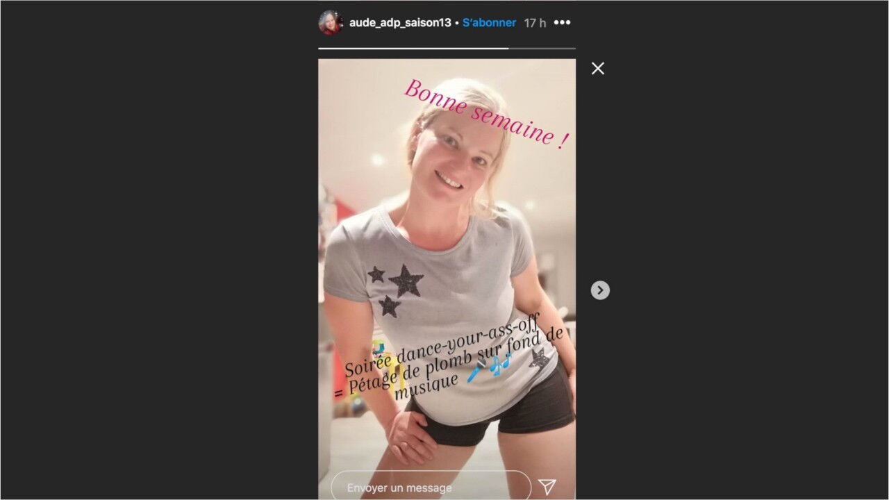 Photo Aude L Amour Est Dans Le Pre 13 Devoile Son Incroyable Nouvelle Silhouette Sur Instagram Voici
