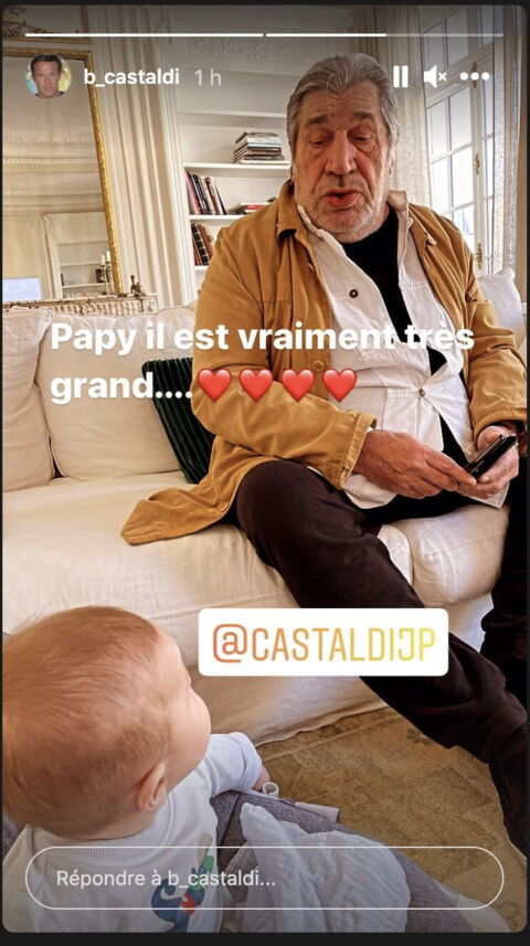 PHOTO Benjamin Castaldi Dévoile Un Adorable Cliché De Son Fils Gabriel ...