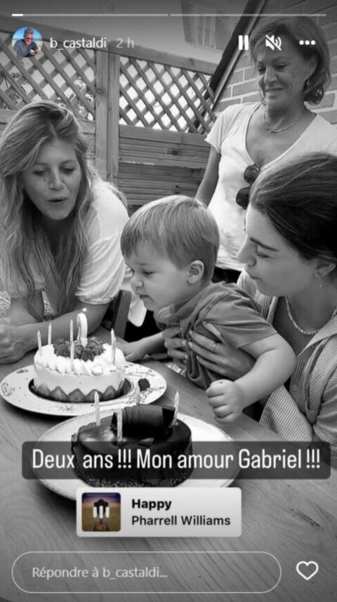 Benjamin Castaldi Célèbre Les Deux Ans De Son Fils Gabriel Voici 